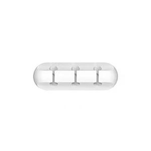 FLORI Silicone Cable Organizer Desktop Tidy Black Wire Holder  Flexible Management Clips For Mouse Keyboard Earphone Protector