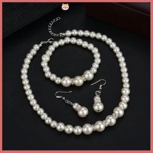 CISWGE Women Necklaces Bangles Earrings Wedding Charm Jewelry Set Gift