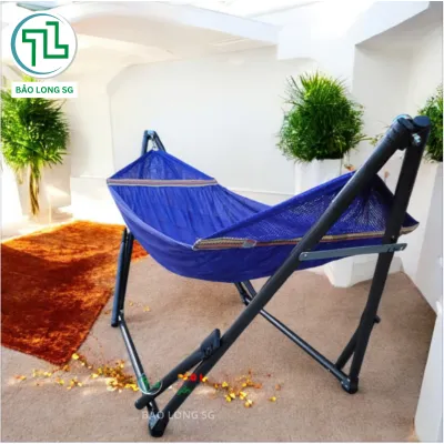 Khung võng xếp thép tròn sơn tĩnh điện chính hãng giá rẻ chịu tải 250kg bảo hành 3 tháng giá sỉ
