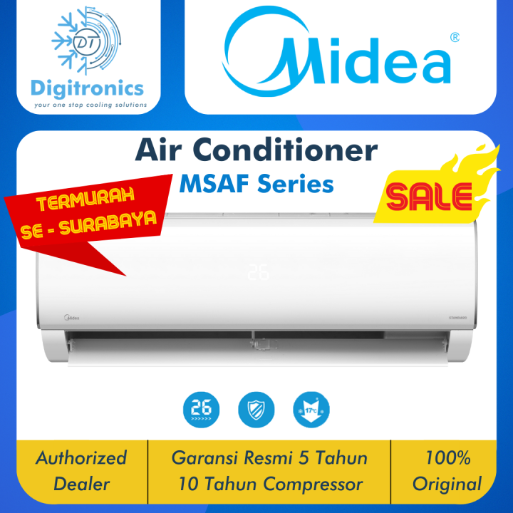 AC Midea MSAF Series | Standard Low Watt | Lazada Indonesia