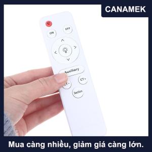 【CANAMEK】 Điều khiển từ xa hồng ngoại cơ bản phổ dụng Dimmer điều chỉnh độ sáng liên tục Đèn quạt trần phòng khách không dây