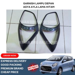 GARNIS LAMPU DEPAN BELAKANG AGYA LAMA HITAM