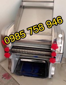 Máy cán mực khô bằng điện . Lô cán inox loại 1 không han rỉ chiều dài lô cán 22cm