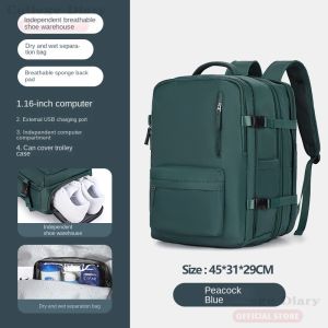 Multifunction Travel Backpack Large Capacity Waterproof 16 Inch Laptop Bagpack For Women School Bags For High School