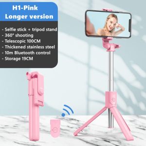 [✅SG Ready Stock] 3 in 1 Selfie Stick Tripod Bluetooth Selfie Stand with Remote Shutter Foldable Tripod Monopod with LED Fill Light 自拍杆