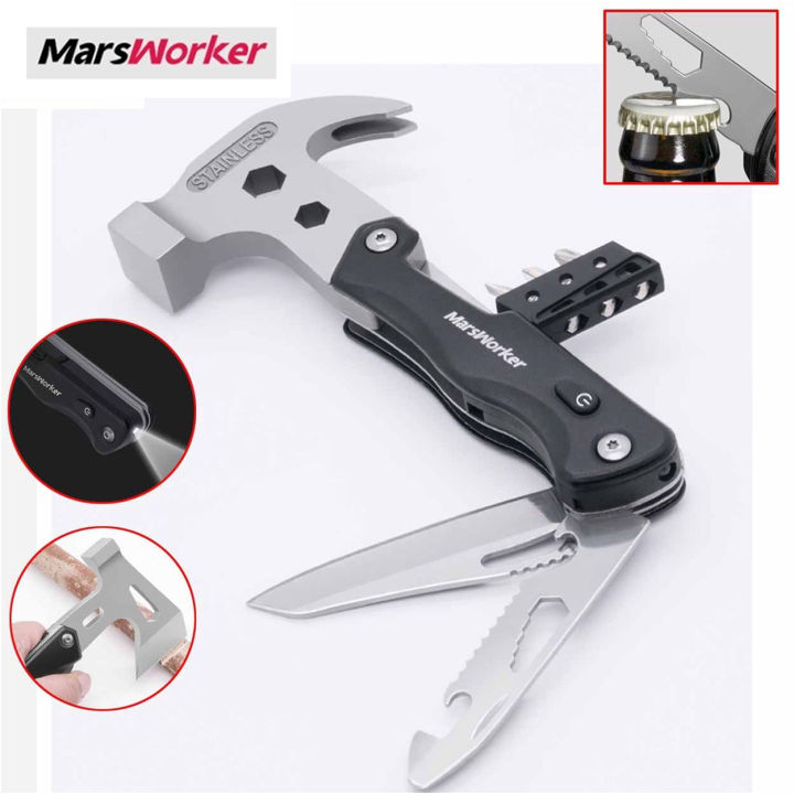 Xiaomi Youpin MarsWorker Multifunctional Axe Hammer Folding Combination ...