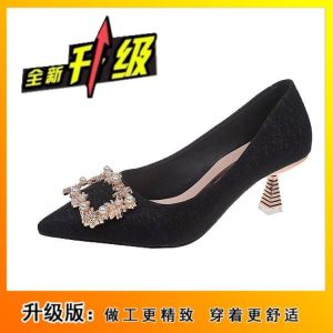 Free Shipping High-Heeled WomenS Shoes Stiletto Heels Niche Design Sequined And Pearl Embellishments Wedding Shoes Bridal Shoes Perfect With A Wedding Dress In A Chic And Elegant Style