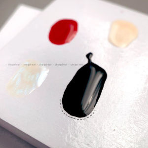 50Pcs Nail Color Paper Palette Waterproof Sticker Gel Mixed Drawing Paper DIY Display Nail Tools