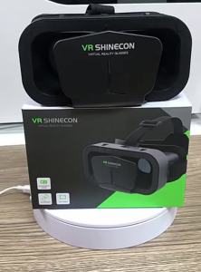 แว่นตา VR 3D แบบสวมศีรษะใหม่ของ Qiandai สำหรับศัพท์มือถือ ภาพยนตร์ เกม หมวกกันน็อค แว่นตาดิจิทัลอัจฉริยะ