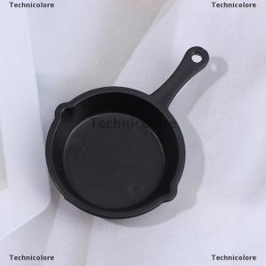 [COD] Technicolore กระทะขนาดเล็กสุดสร้างสรรค์สำหรับบ้านตุ๊กตาอุปกรณ์สำหรับหม้อปรุงอาหารขนาดเล็กสำหรับห้องครัว