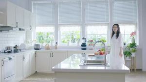 Midea Dishwasher W3802H Household 8 Set of Tabletop and Inlay Installation Compatibility UV High Temperature Anti-Virus Inligent Oil Sensor