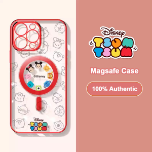 (MagSafe)100% Authentic Disney iPhone Case for iPhone17 17promax Magsafe Case 17pro Casing 17Air 16promax 16pro 16 16plus Clear Cases 15promax 15 15plus Transparent TPU Soft Cover 15pro Anti-yellowing Shockproof Full Protection DT15TM1