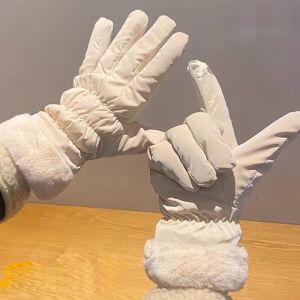 WOMENS Winter Warm Gloves Waterproof Touch Screen Gloves for Outdoor Riding Mountaineering