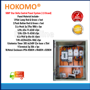 50Hp Star Delta Control Panel System -LS Brand