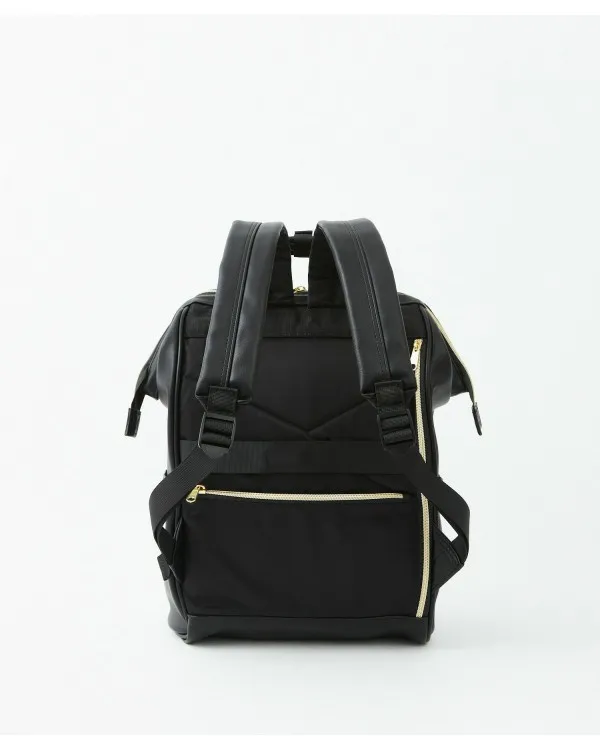 anello pu leather backpack rucksack regular size ATB4482 Solid Backpack, BK, One Anello Grande GTM0331 Square Backpack,