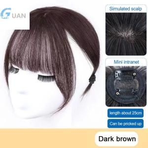 [COD] GUAN วิกผมหน้าม้าด้านซ้ายและขวาวิกผมหน้าม้าแบบแยกชิ้นต่อสำหรับเด็กผู้หญิง