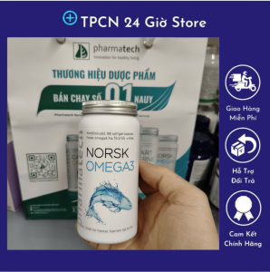 Norsk Omega 3 Pharmatech Hỗ trợ tim mạch và tăng cường hệ miễn dịch