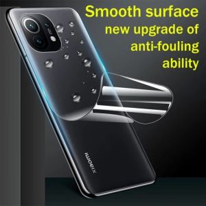 XIAOMI POCOPHONE POCO C65 NFC X6 5G M6 PRO ANTI GORES HYDROGEL MATTE BELAKANG ANTI JAMUR SKIN GARSKIN BACK JELLY PELINDUNG