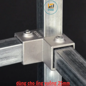 Khớp nối nhanh sắt hộp vuông inox kích thước 25mm x 25mm | LM store