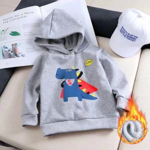 Áo hoodie bé trai bé gái chất nỉ cao cấp có lót lông dày dặn mềm mịn in hình ngộ nghĩnh cho bé AN2