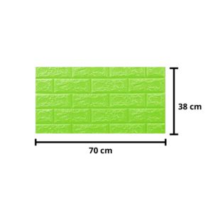 Wallfoam Wallpaper Sticker Foam Bata Putih 3D