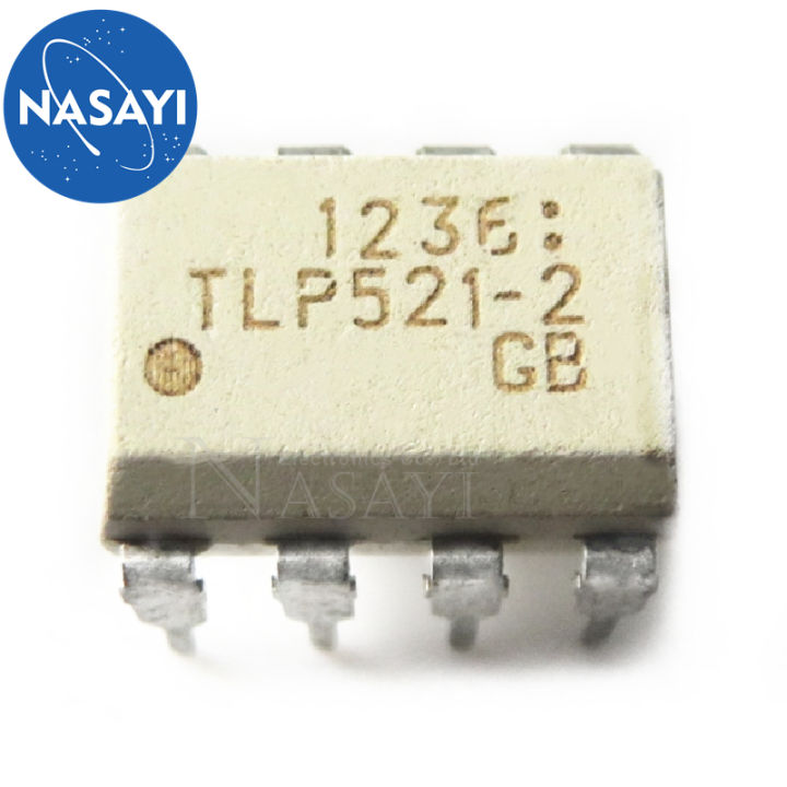Lot De 5 Circuits Intégrés Toshiba TLP521 – Format DIP-4 – Neufs Pour électronique