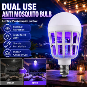 LED Multifunctional Mosquito Repellent Bulb Quiet Non-Toxic Pest Control Light Indoor Lighting Mosquito Killer Lamp Portable Electric LED Night Light