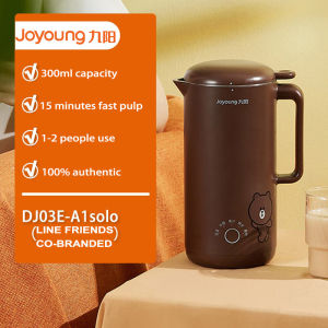 Joyoung Mini Soymilk Machine Filter-free Multifunctions Food Blender 220V Electric Kettle 1-2 Persons Household Food Mixer line co-branded A1 solo