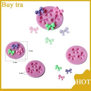 [Buytra] New DIY 3D Cake Decorating Bowknot Shaped Fondant Sugar Cake Silicone Mold Art Tools