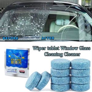 Brightbling 50pcs Car Windshield Cleaner Glass Cleaner Car Solid Wiper Window Cleaning for Any Glass solid automobile glass water