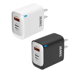 200W USB C ชาร์จเร็วอะแดปเตอร์โทรศัพท์ชนิด C ปลั๊กหัวแปลงพลังงานอเนกประสงค์โทรศัพท์มือถือ