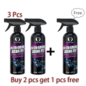 Maintainer Polishing Auto Beauty Supplies Long Lasting Black Shine Plastic Restorer Spray Cleaner Refurbishing