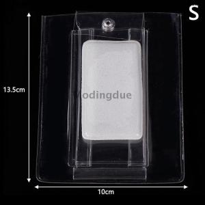 [COD] Modingdue 1Pc Transparent Plastic PVC Jewelry Snap Packaging Bags Necklace Bracelet Dustproof Oxidation Watch Gift Storage Pouch