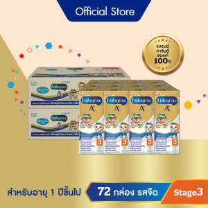 [สินค้าขายดี] นมกล่อง เอนฟาโกร ยูเอชที สูตร3 ชนิดจืด (36 กล่อง) x2 ลัง Enfagrow UHT Stage3 Plain (36 boxes) x2 cases *แพ็คเกจอยู่ระหว่างการเปลี่ยนแปลง