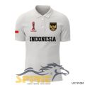 Kaos Polo Bola Baju Kerah Piala Dunia Indonesia 2023 Lengan Pendek Premium All Color Jumbo. 