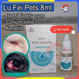 PETSEE Pet Eye Drop for Cat Dog Supplement Kitten Cleaner Infection Cataract Care 白內障眼藥水宠物 狗狗淚痕專用 寵物眼藥水 宠物滴眼液 猫咪滴眼液 狗眼藥水