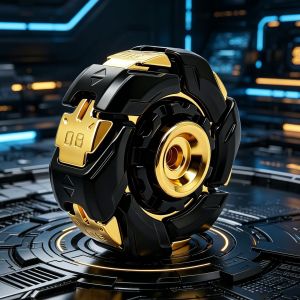 Irritable 08 Rotating open-finger fidget spinner edc Stress-relieving toy the "Restless Youth" edition a stress-busting gadget blind metal