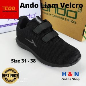 H&N Online Shop - Sepatu Sekolah Sneakers Anak Tanggung dan Remaja ANDO LIAM VLC / SIP 21 VLC size 31 - 38