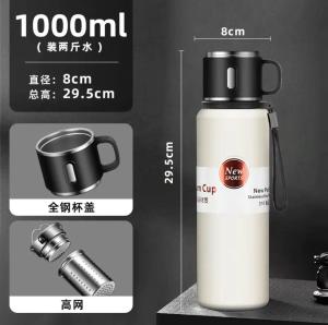 Thermo Bottle Thermal Mug Stainless Steel Water Cup Thermos Large Capacity Keeps Cold Drinkware Tumbler Insulated Thermos Travel2026