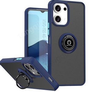 Case For Vivo Y05 Y11d Y21 4G 5G 2026 Phone Casing Back Cover Shockproof Bumper Stand Ring Holder Bracket Car Magnetic Matte Transparent Soft Stripes Edge