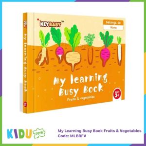 Buku Aktivitas Anak Busy Book Quiet Book Sticker Book My Learning Busy Book Kidu Toys