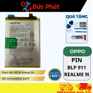 PIN THAY THẾ OPPO BLP911 / Realme 9i TỐT ( Tặng keo dán và bộ sửa)