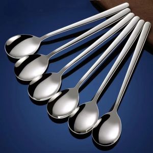 Sendok Makan Korea Stainless Tebal Kilap 6Pcs (Premium)