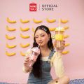 Miniso x Daisy Minions Collection Botol Plastik Dengan Sedotan dan Lengan Cangkir Minum Desktop Bentuk Lucu 420ml. 