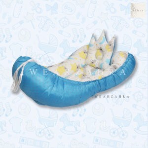 KASUR PERAHU / BABYNEST - Kasur Kapal Bayi Baby Nest Kelambu Bedcover Matras Tidur Kamar Boks Lipat