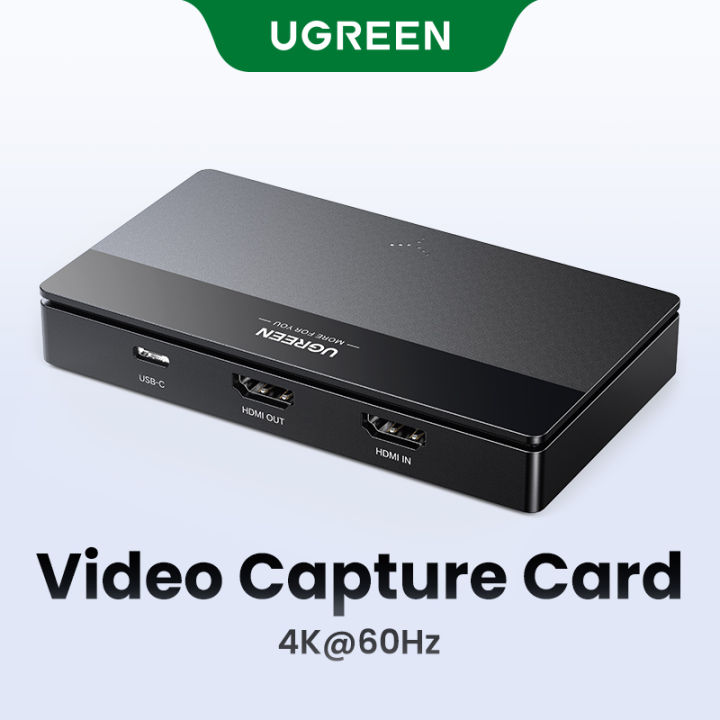 UGREEN Video Capture Card Live Broadcast HDMI HD 4K Audio