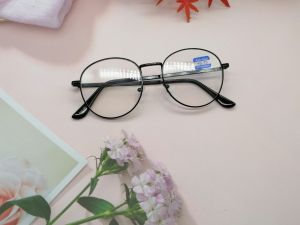 **ขายดี** แว่นสายตายาว กรองแสงสีฟ้า ถนอมสายตา ทรงหยดน้ำ กรอบโลหะ ค่าสายตา +0.50-+4.00 สินค้าพร้อมส่งในไทย  รุ่น-5602LH