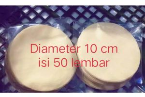 kulit Dimsum uk 10 cm isi 50 lembar