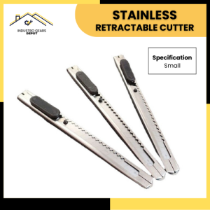 IGD || Stainless Retractable Cutter for Paper Cardboard