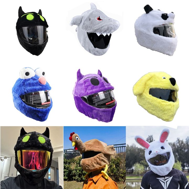 Novelty helmet hot sale covers